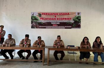 Persiapan Usaha & Pelatihan Ecoprint, Kwartir Cabang Gerakan Pramuka Barito Utara Tahun 2025